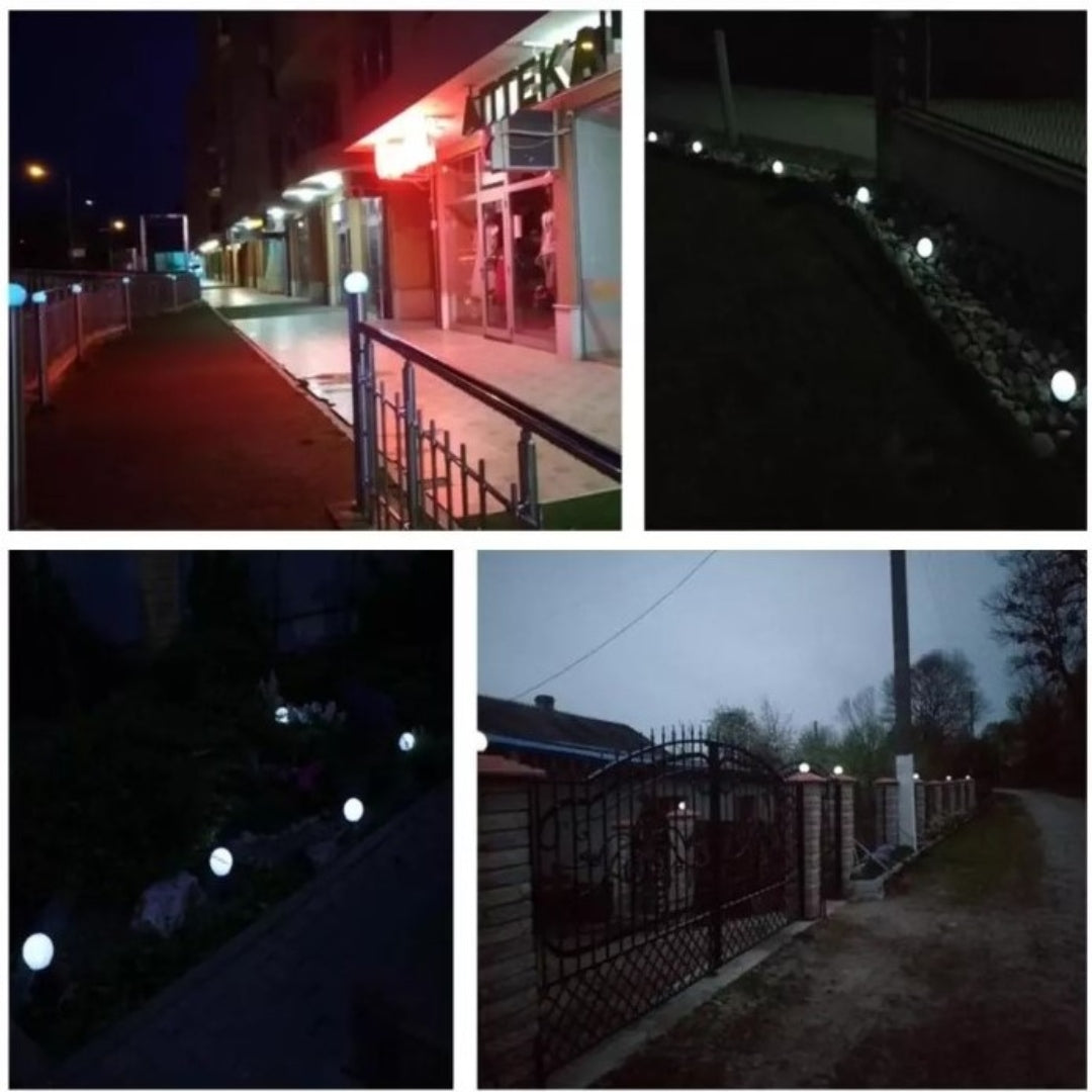 Solarne Lampe Za Baštu ili Dvorište - 4 kom