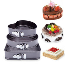 Učitajte sliku u preglednik galerije, Set od 3 Različita Kalupa za Kolače i Torte
